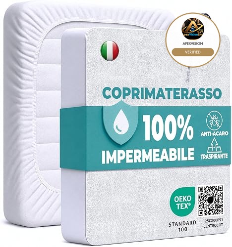 Coprimaterasso impermeabile 160×190