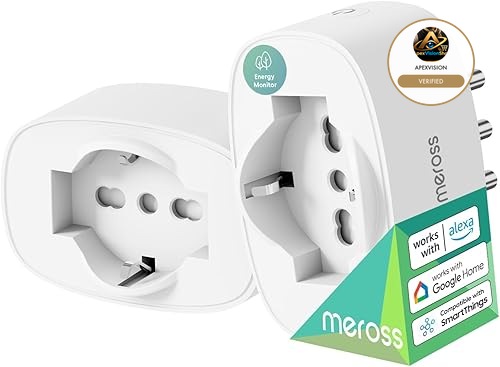 Meross Presa Smart WiFi — 2 pezzi