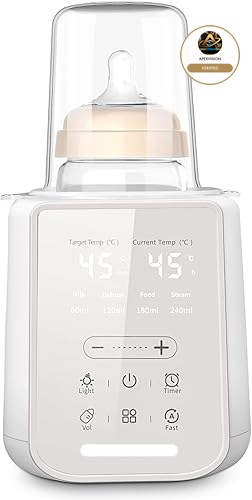 Scaldabiberon Portatile 8 in 1 con Sterilizzatore